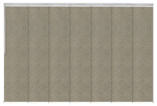 Nilo 7-Panel Track Extendable Vertical Blinds 110-153"W