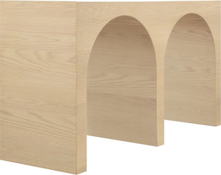 June Black Oak Console Table, Oak, 54" W X 18" D X 30" H