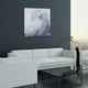 Crystal Wave Textured Metallic Hand Painted Wall Art by Martin Edwards