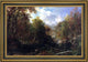Albert Bierstadt The Emerald Pool Framed Premium Canvas Print, 18"x27"