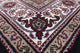 4' 10" X 7' 0" Wool and Silk Hand Knotted Persian Tabriz Rug Q8926