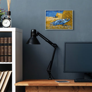 Break Time Yellow Blue Van Gogh Classical Painting, 11"x14"