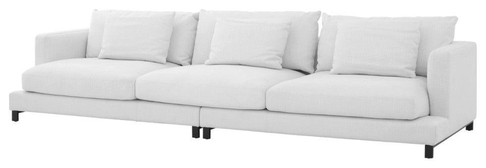 White 3-Seater Sofa | Eichholtz Burbury