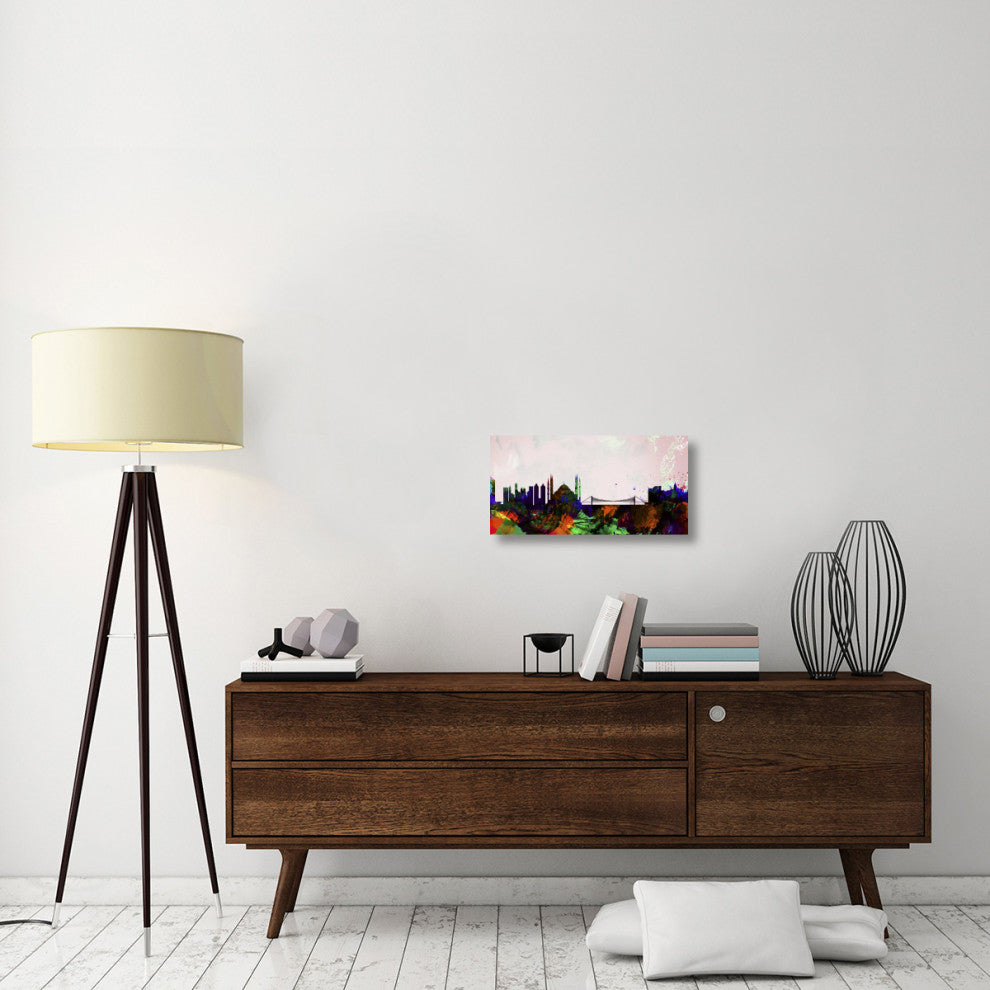"Istanbul City Skyline" Fine Art Print