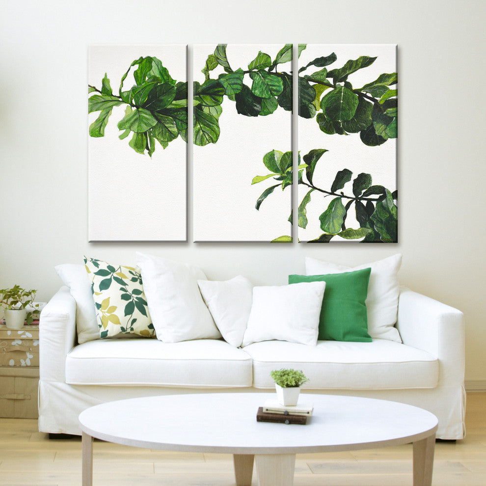Ready2HangArt 'Chlorophyll' by Normanyatt Jr. Wrapped Art (3) 24"