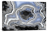 "Steel Blue Agate" by Danielle Carson, Canvas Print, 40"x26"