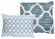 Honor Quilted 7 Piece Bed Spread Set, Blue, Queen