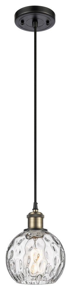 Innovations 516-1P-BAB-G1215-6-LED 1-Light Mini Pendant, Black Antique Brass