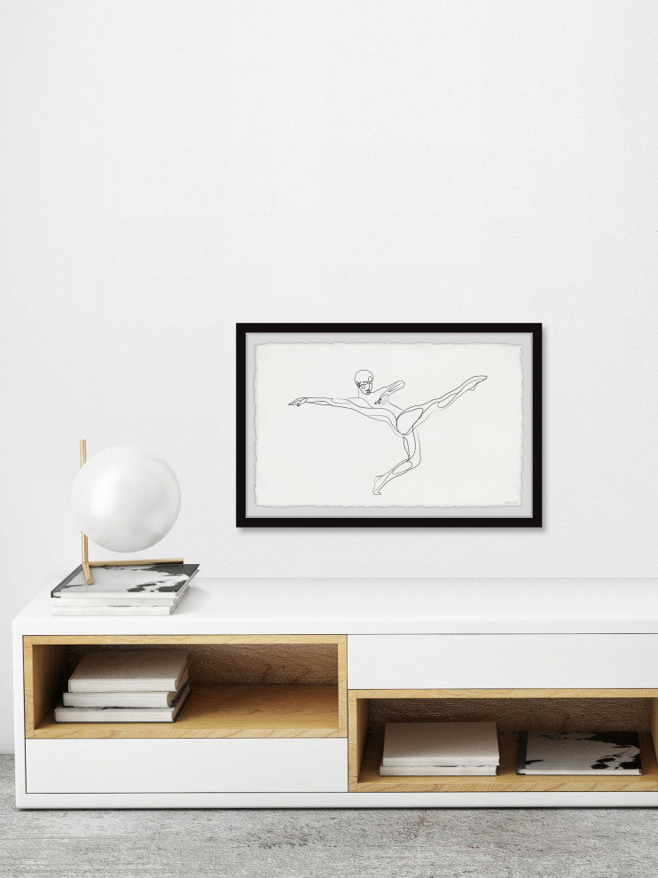 "Purpose Fuels Passion" Framed Painting Print, 18x12