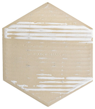 HexTile Ceramic Floor and Wall Tile, Matte Grey, Sample