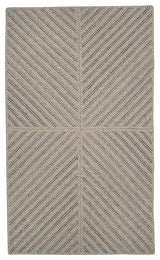 Colonial Mills Moxie MX52 Dark Blue Geometric Area Rug, Rectangular 5'x7'