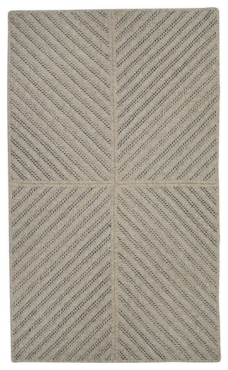 Colonial Mills Moxie MX52 Dark Blue Geometric Area Rug, Rectangular 5'x7'