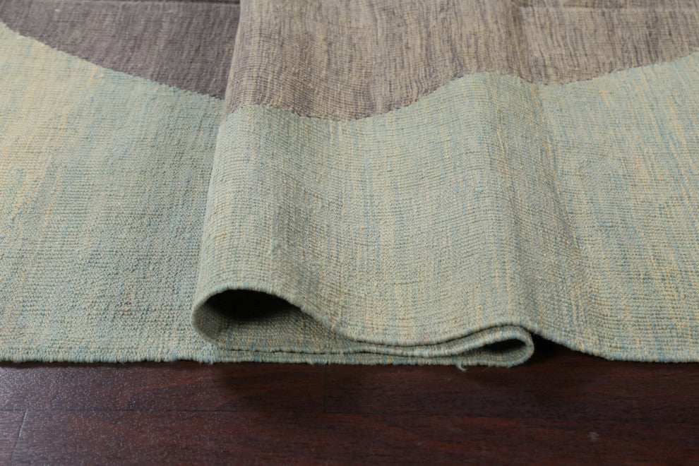 Natural Dye Kilim Oriental Modern Area Rug Flat-weave Wool Carpet 5x7