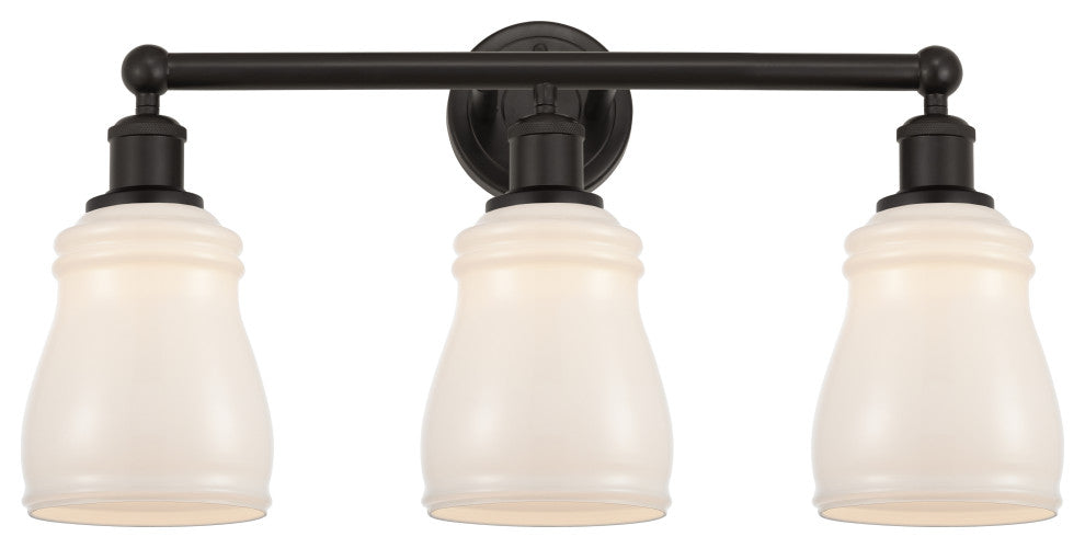 Innovations 616-3W-OB-G391 Ellery 3 Light Bath Vanity Light, Oil Rubbed Bronze