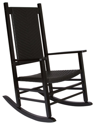 Hampton Porch Rocker, Black