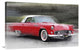 "1955 Ford Thunderbird Watercolor" Fine Art Print