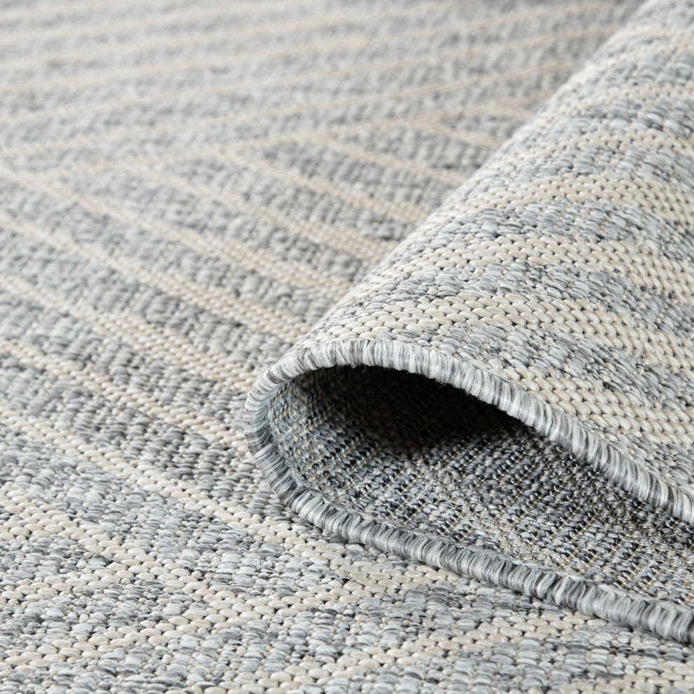 Maryland Abbel Runner, Cream, 2'4" x 8', Geometric
