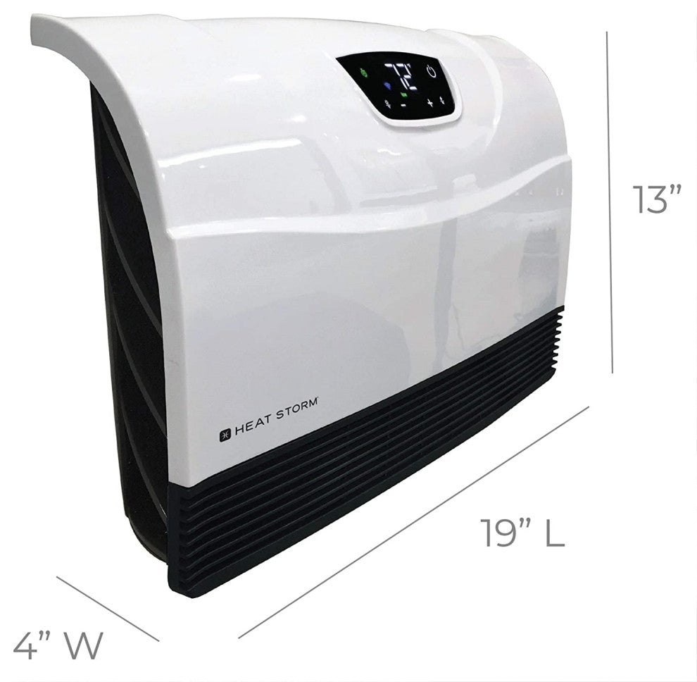 Heat Storm 1500 Watt Infrared WiFi enabled, wall mount  electric space heater