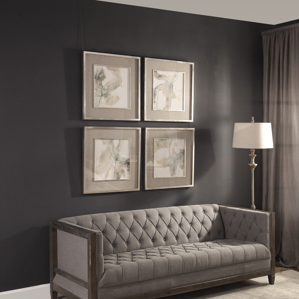 Uttermost 4-Piece Divination Abstract Art Set