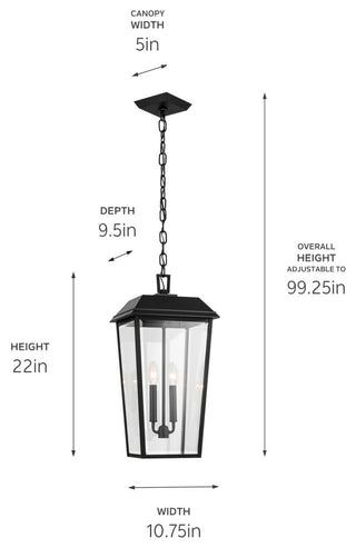 Outdoor Pendant 2-Light