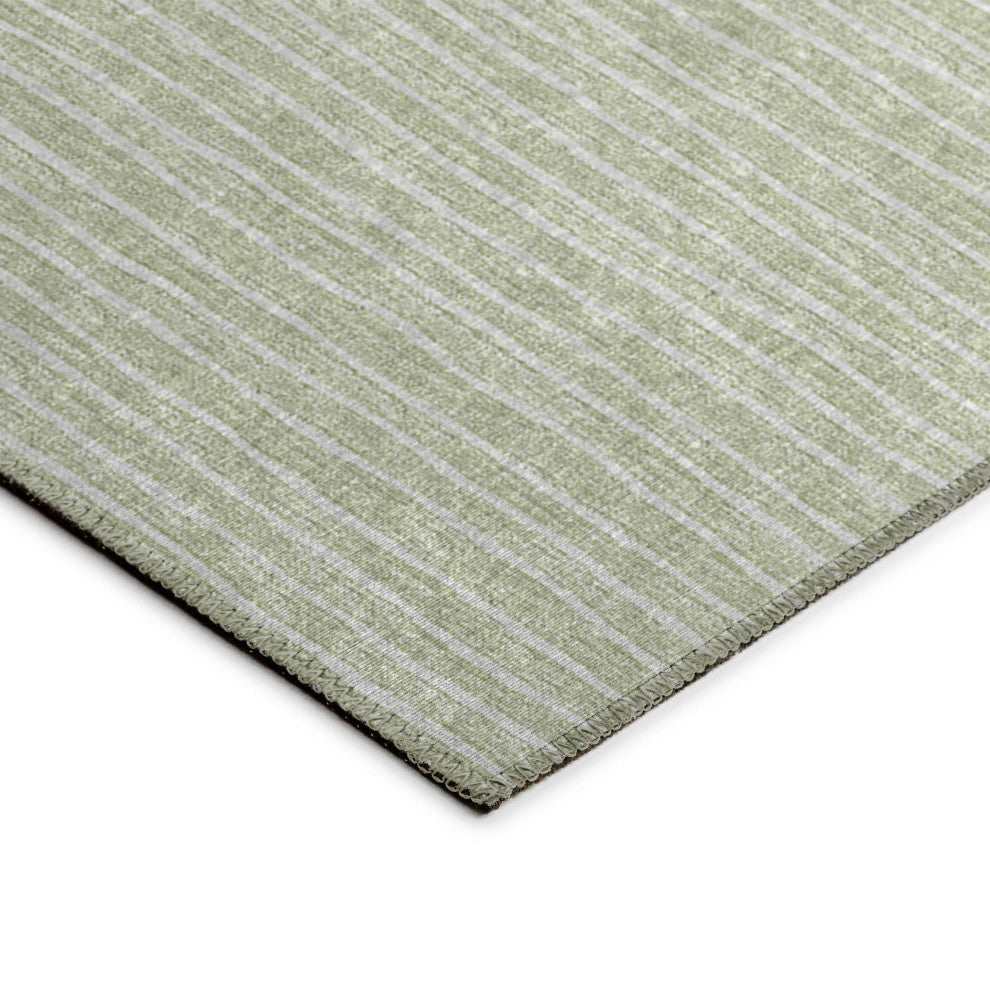 Indoor/Outdoor Laidley LA1 Mist Machine Washable 3' x 5' Rug