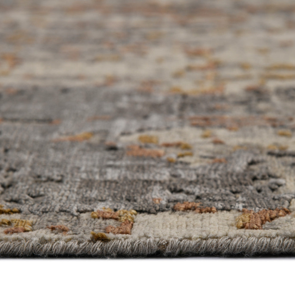 Serena Ophel Area Rug, Gray, 9' x 12', Abstract