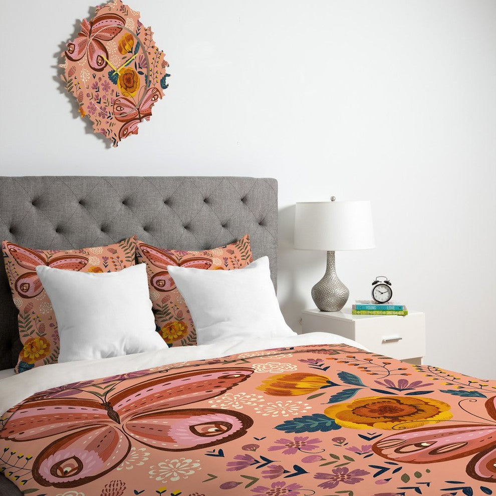 Pimlada Phuapradit Butterfly Twins Duvet Cover, King