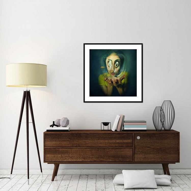 "Untitled" Framed Digital Print by Inga Ivanova, 38"x38"