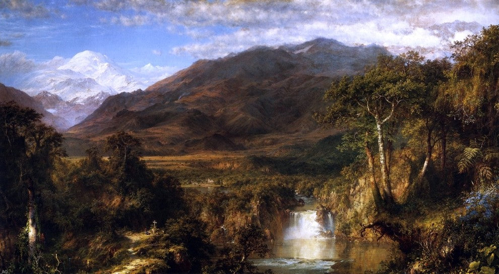 Frederic Edwin Church The Heart of the Andes Wall Decal