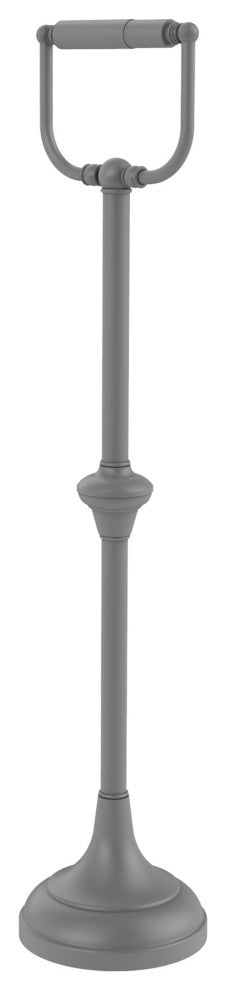 Free Standing Toilet Tissue Holder, Matte Gray