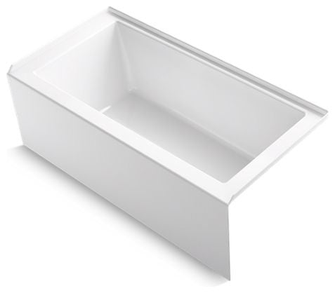 Kohler Underscore 60" X 30" Alcove Bath w/ Right-Hand Drain, White