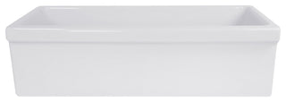 Nantucket Sinks 36" Reversible Decorative Apron Farmhouse Fireclay Sink