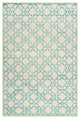 Safavieh Mosaic Mos152B Cream, Aqua Area Rug, 9''x12''