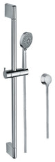 Sliding Rail, Hand Shower, and Water Connection, Chrome