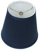 Fenchel Shades 6"x10"x8" Spider Attachment Empire Lamp Shade, Linen Navy