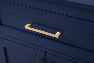 24" Wide Bathroom Storage Freestanding Cabinet, Blue