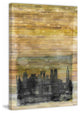 "Shaded NYC" Print on Canvas, 24"x36"