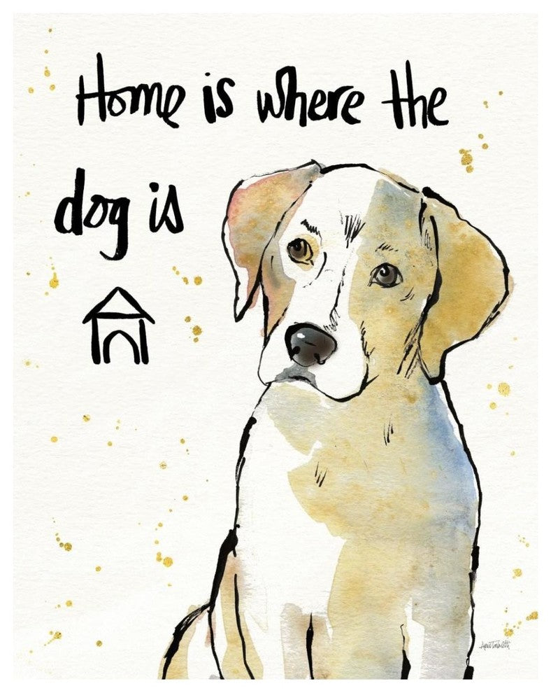 "Strike a Paws II" Digital Paper Print by Anne Tavoletti, 30"x37"
