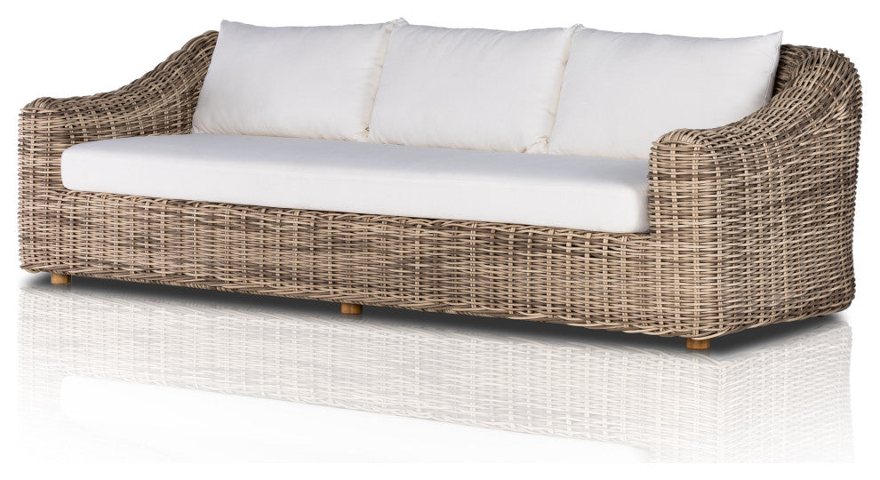 Messina Outdoor Sofa 106"-Natural