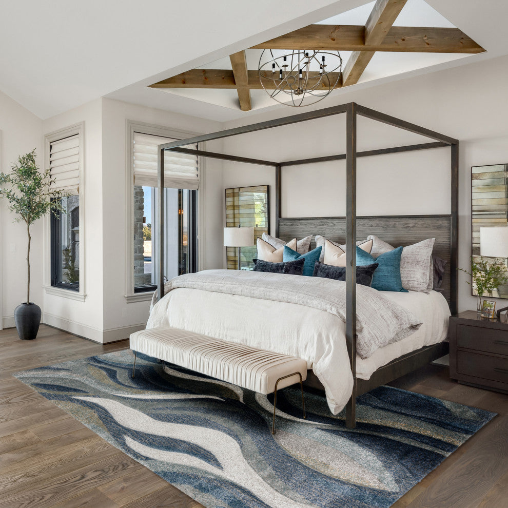 Carmona CO5 Navy 8' x 10' Rug