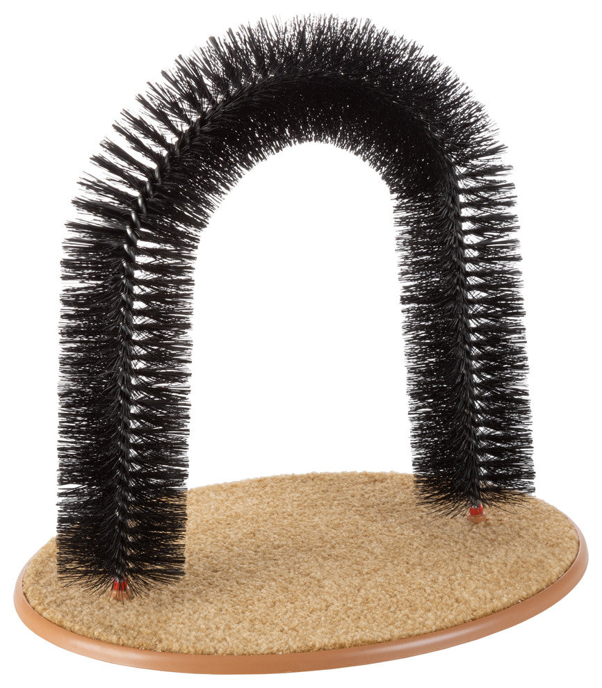 Self Grooming Cat Arch for Healthy Fur by PETMAKER