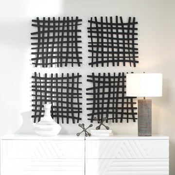 Uttermost Gridlines Iron Wall Decor 0