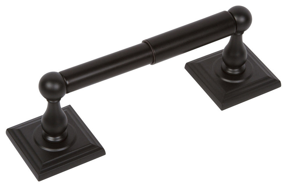 700 Series Wall Mount Toilet Paper Holder With Roller, Black