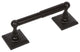 700 Series Wall Mount Toilet Paper Holder With Roller, Black