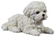 Maltese Puppy Dog Figurine