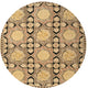 Ahgly Company Indoor Round Traditional Area Rugs, 3' Round