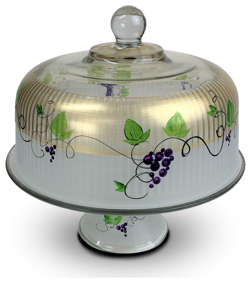Grapes 'n Vines Cake Dome