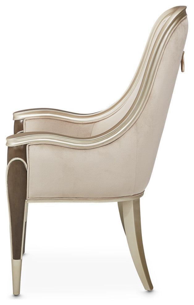 Villa Cherie Dining Arm Chair - Hazelnut