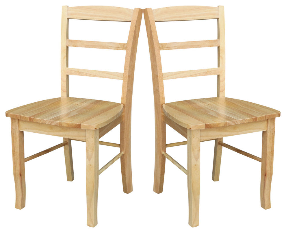 Set of Two Madrid Chairs, Natural