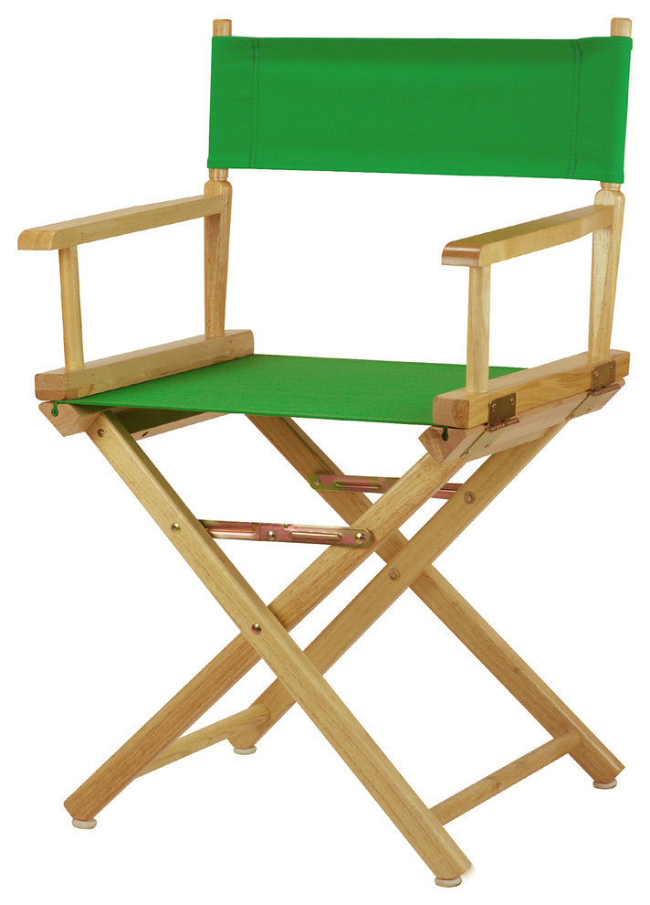 018" Director's Chair Natural Frame-Green Canvas